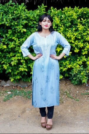 Alisa Model cotton long kurti